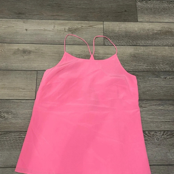 NWT Lilly Pulitzer Pink Pout 100% Silk style 23496 MSRP$98 sz XS - Picture 3 of 7